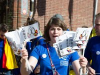 jeugddrumband optocht 5 mei 6 : EMJ, Neerpelt, parade 05-05-2013