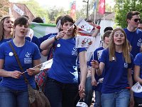 jeugdfanfare in de optocht 4 mei 2013 2