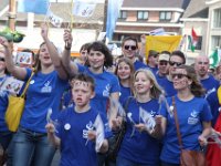 jeugdfanfare in de optocht 4 mei 2013 25
