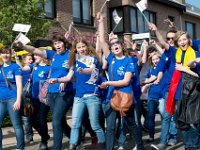 jeugdfanfare in de optocht 4 mei 2013 33